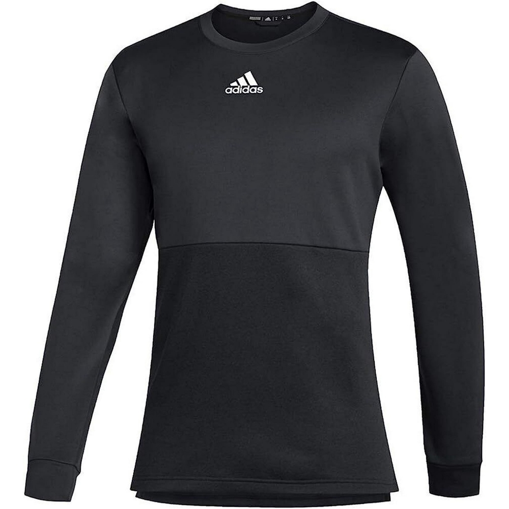 adidas Men's Black Team Issue Crew Top (Medium)